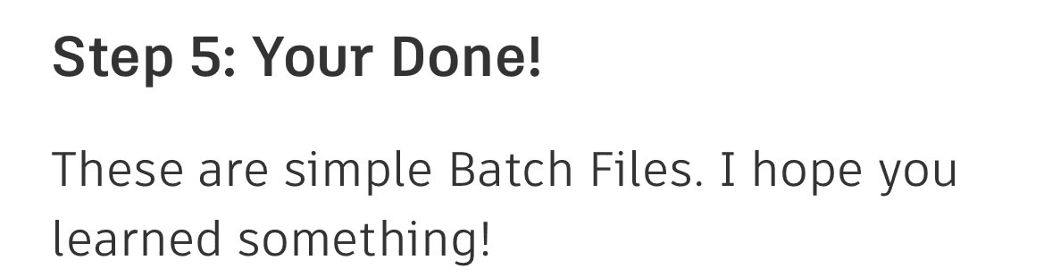 I hope you learned something!